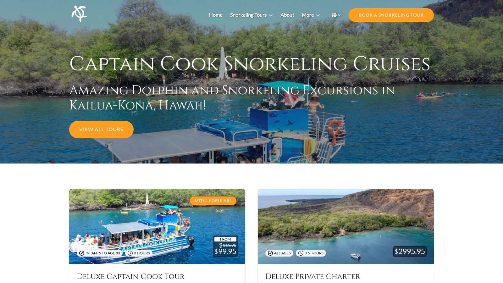 Captain Cook Snorkeling Cruises