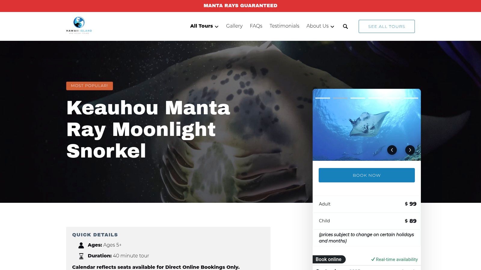 Hawai‘i Island & Ocean Tours