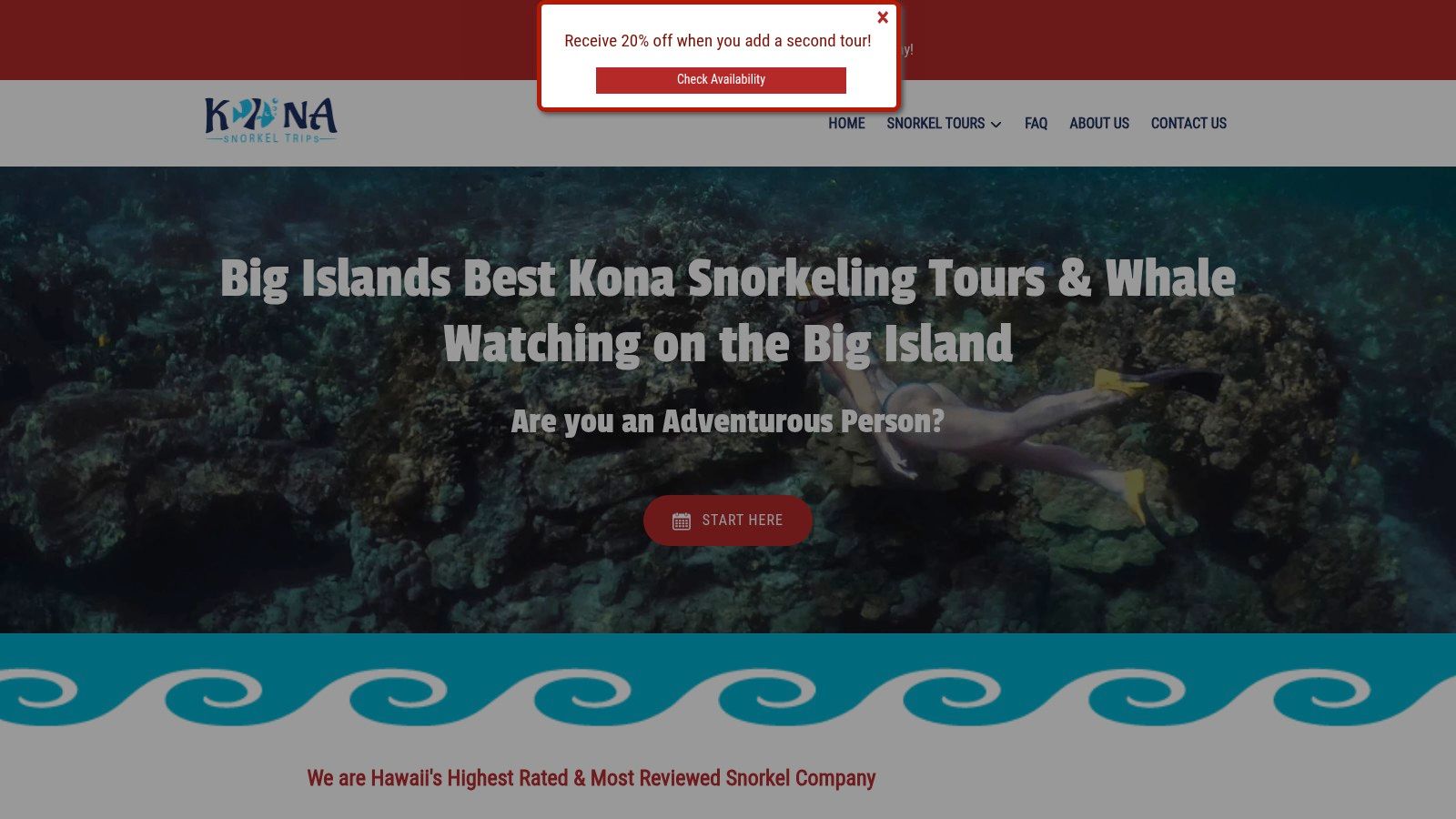 Kona Snorkel Trips