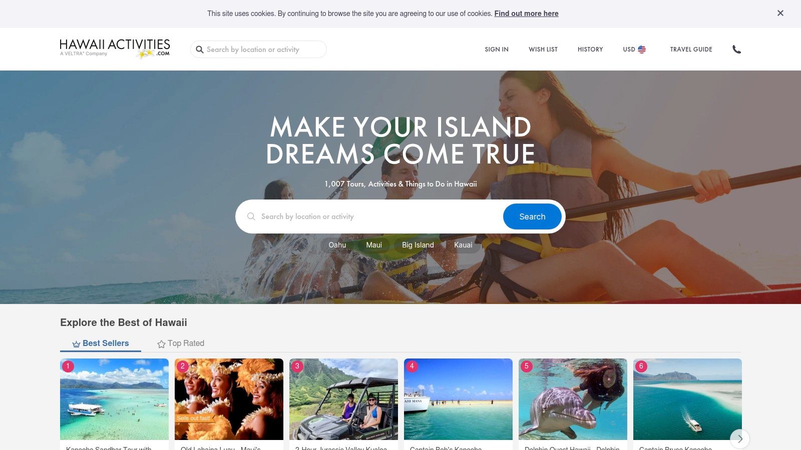 HawaiiActivities (VELTRA)