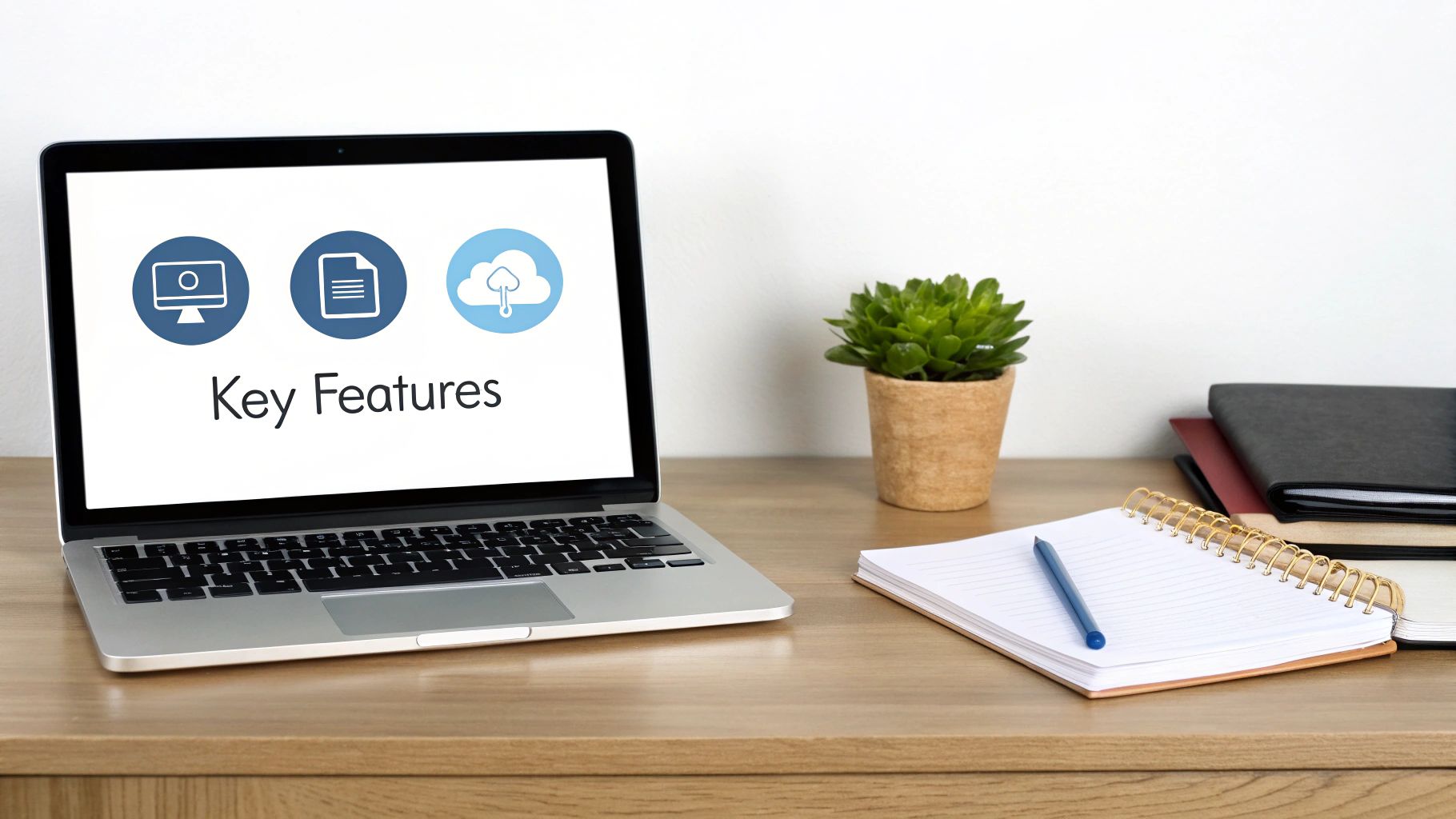 A person pointing at a checklist on a clipboard, symbolizing a methodical approach to selecting cloud storage.