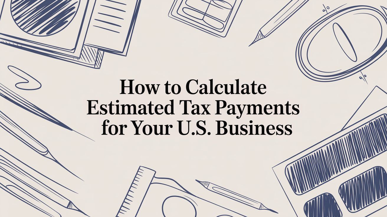 How to Calculate Estimated Tax Payments for Your U.S. Business