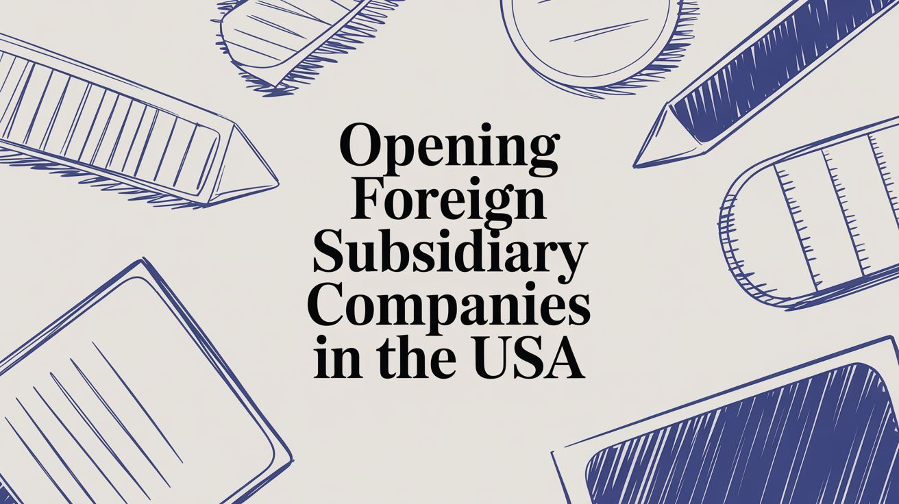 Opening Foreign Subsidiary Companies in the USA: A Founder's Guide