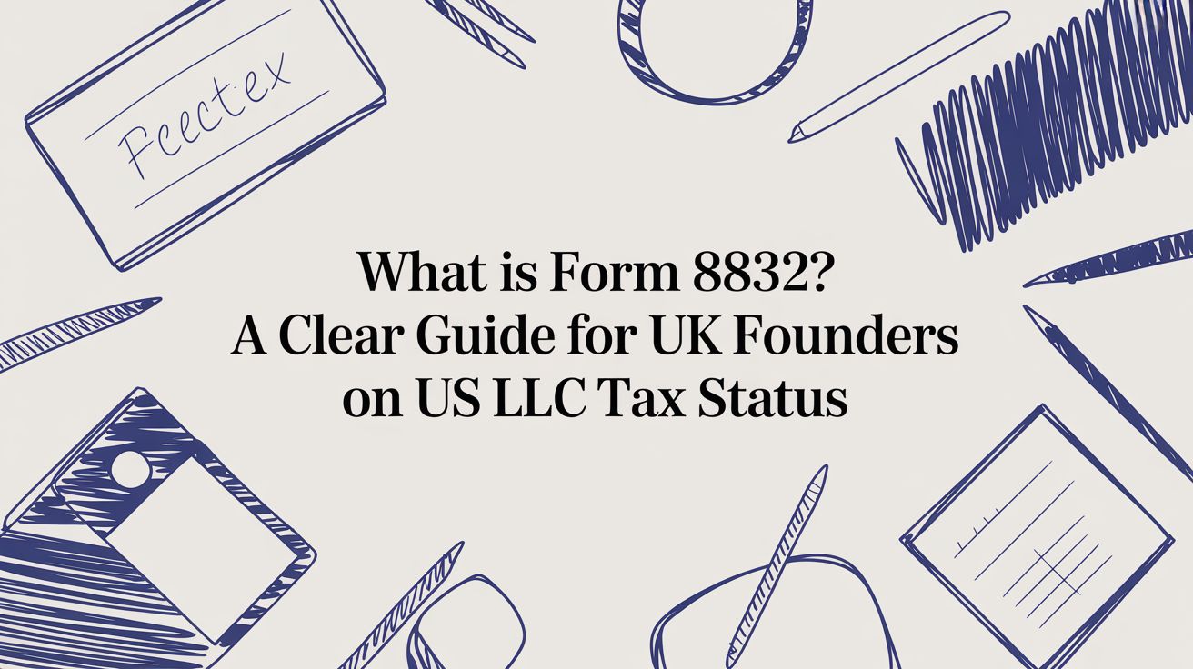 What is form 8832? A Clear Guide for UK Founders on US LLC Tax Status