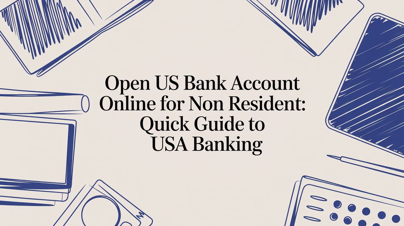 Open us bank account online for non resident: Quick Guide to USA Banking