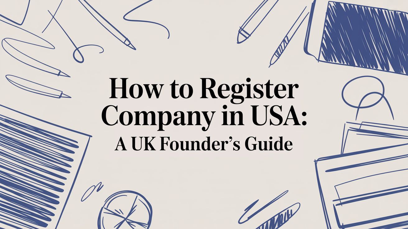 How to register company in usa: A UK Founder's Guide