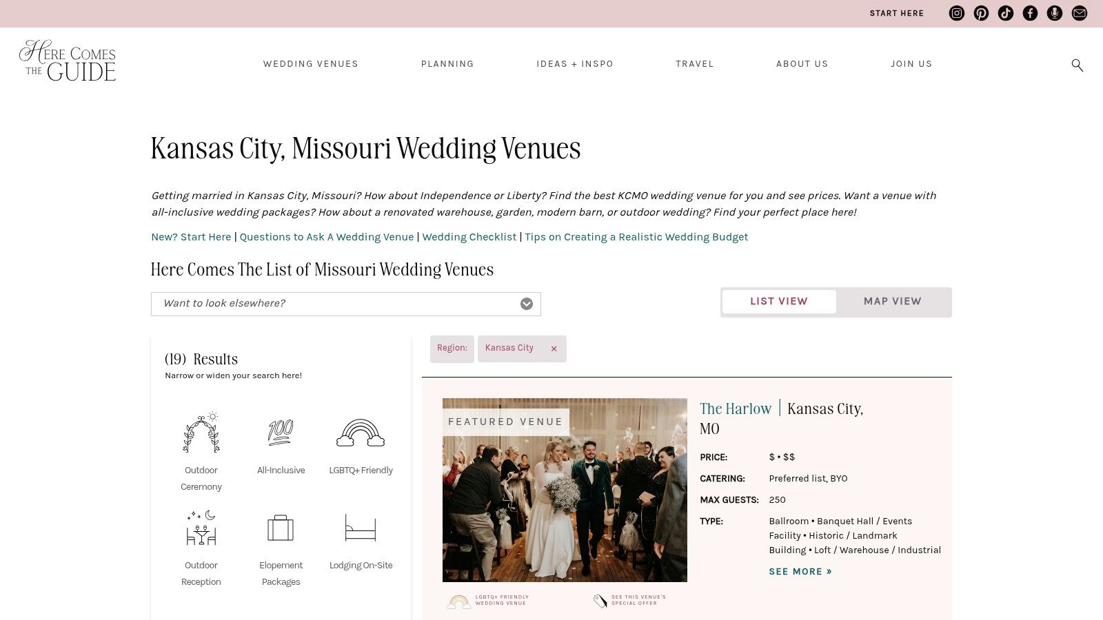 Here Comes The Guide — Kansas City, MO Region