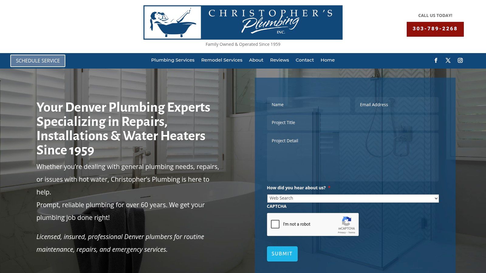 Christopher’s Plumbing