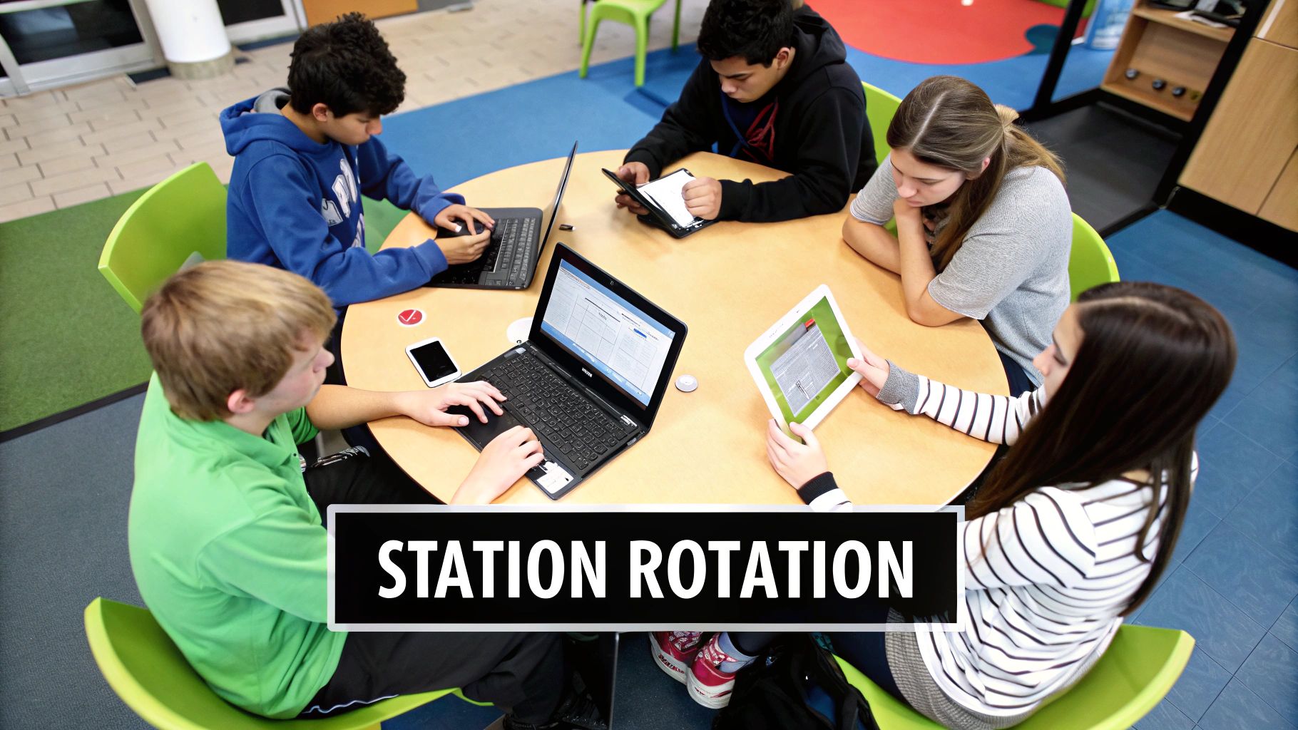 Blended Learning Station Rotation