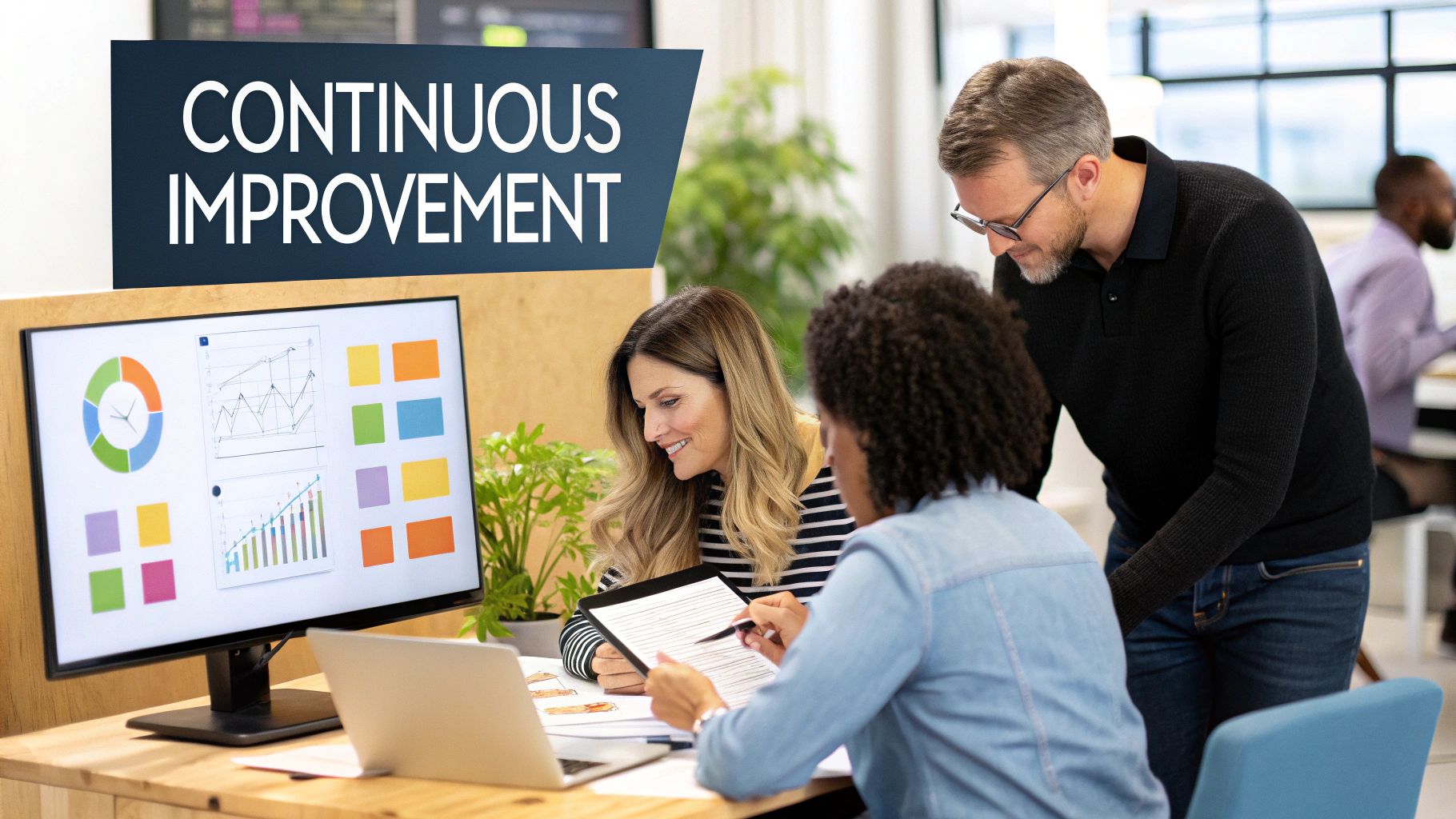 Image depicting the future of innovation with diverse individuals collaborating