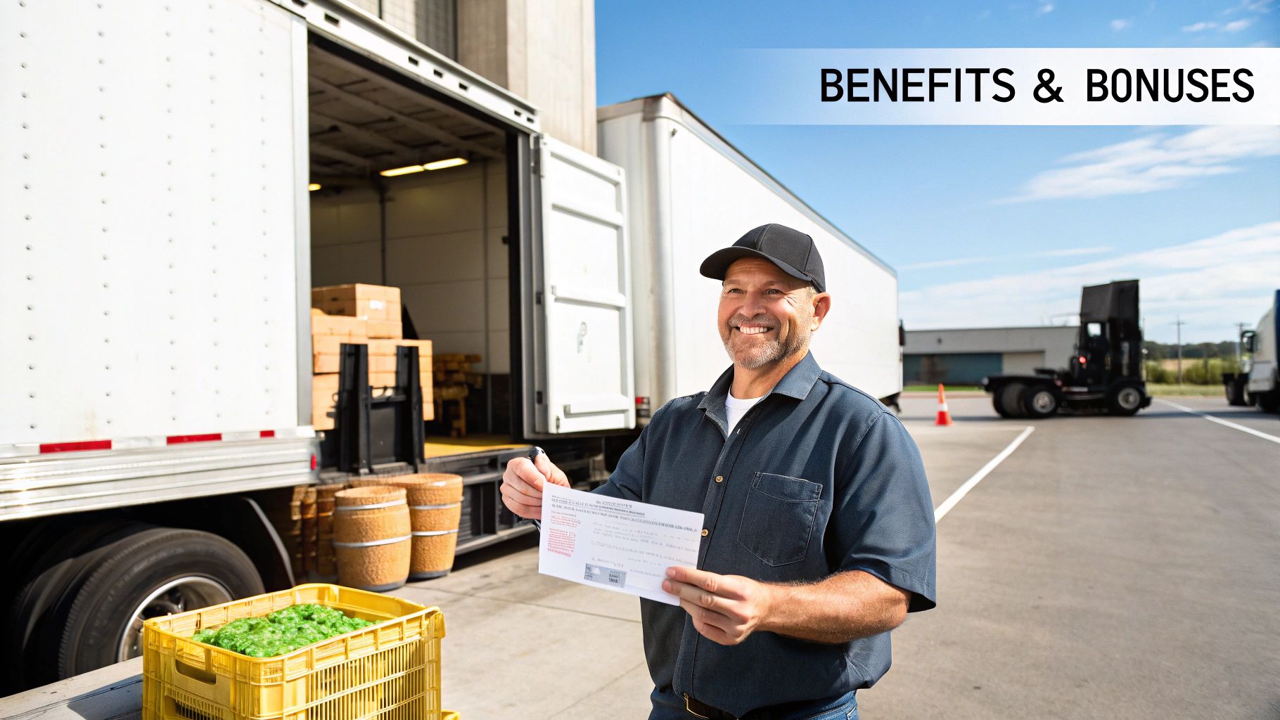 A person reviewing a financial document with a calculator and coffee.