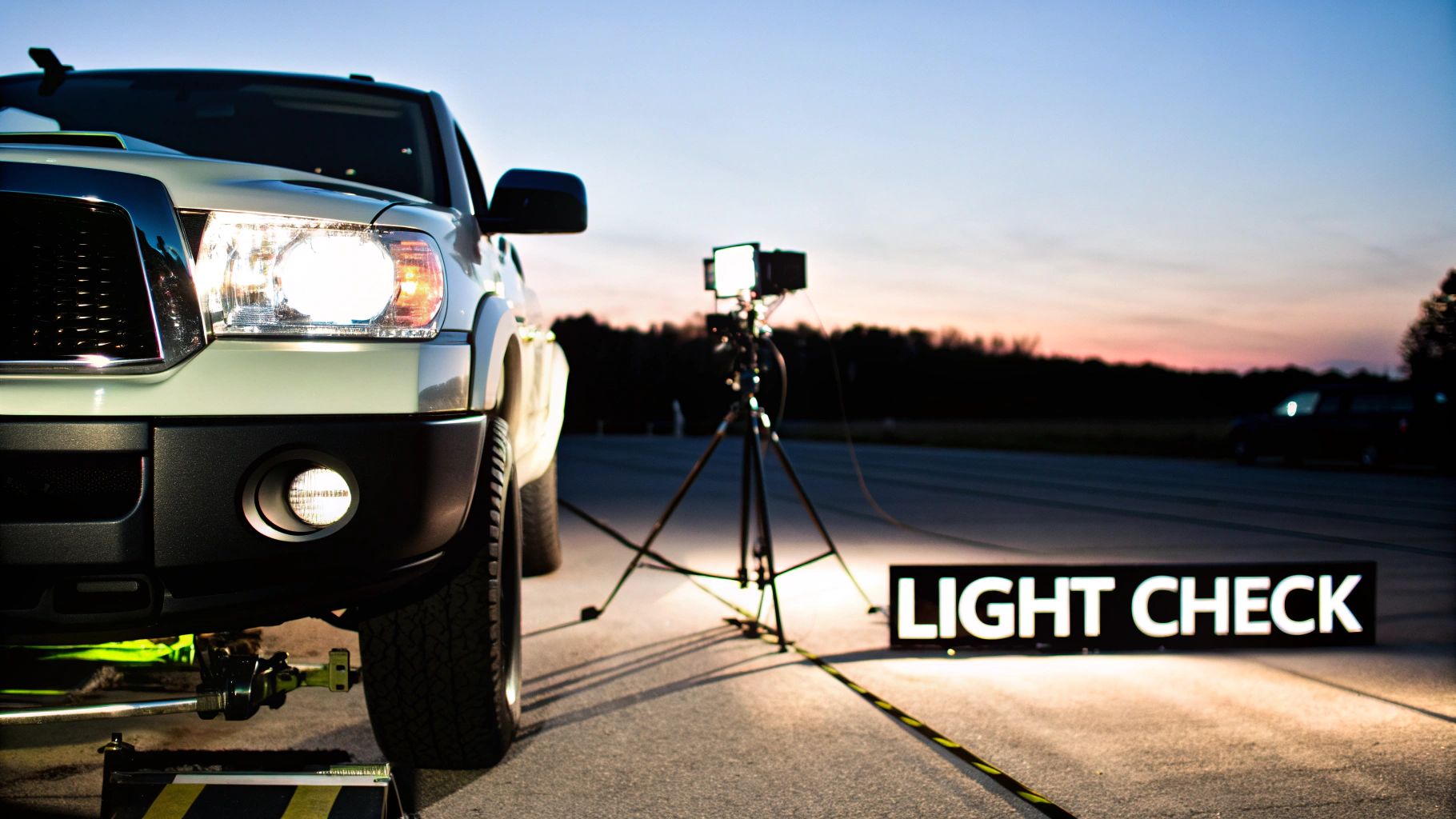 Lighting and Electrical System Check