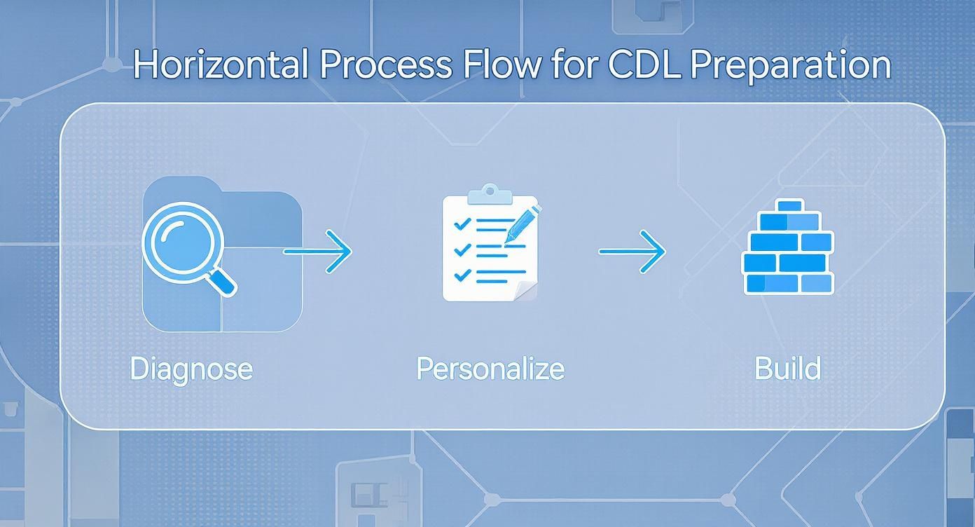 Infographic about knowledge cdl practice test