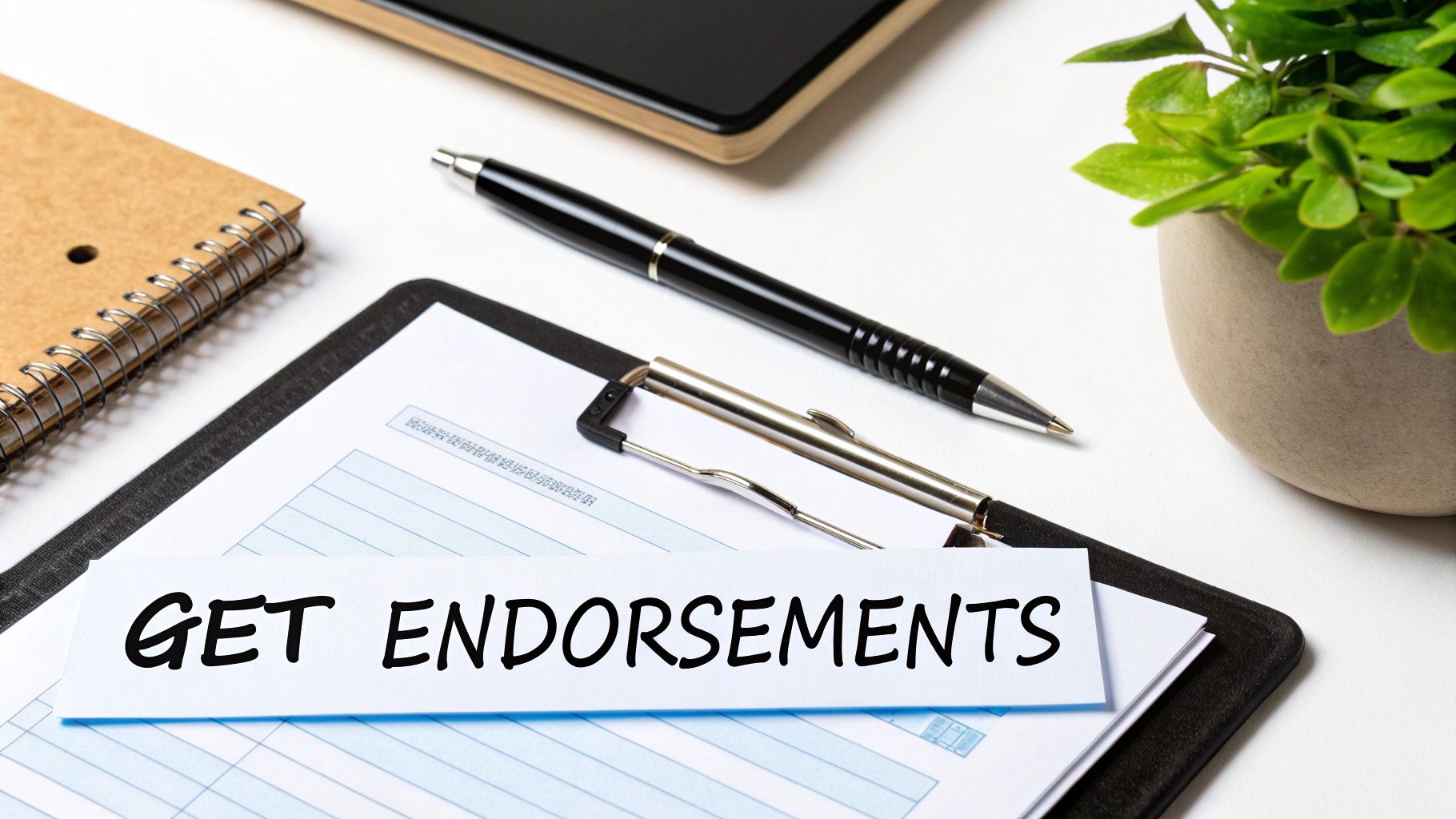 A person studying for their CDL endorsement test