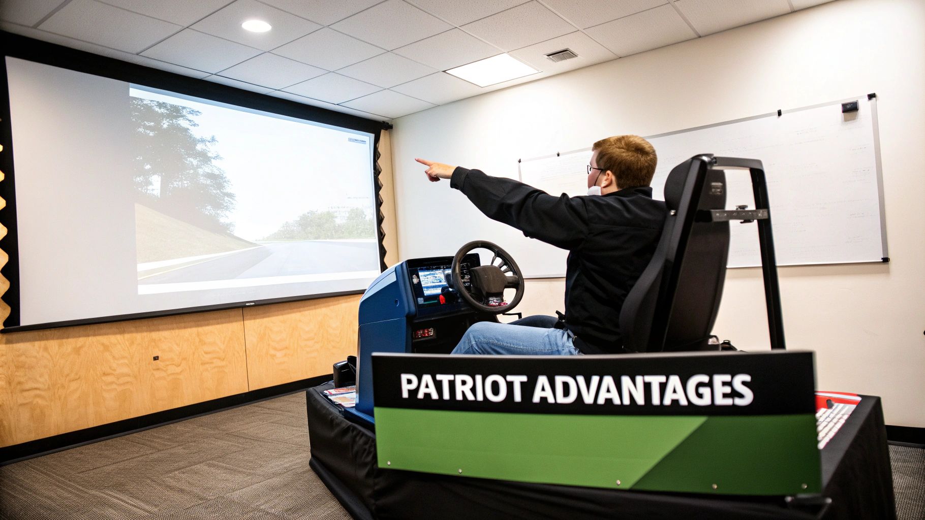 Patriot CDL training session