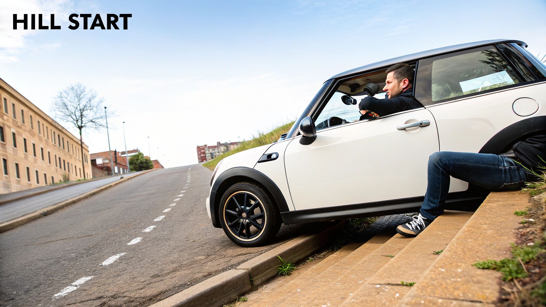 Proper Hill Start Technique Using Handbrake or Clutch Bite