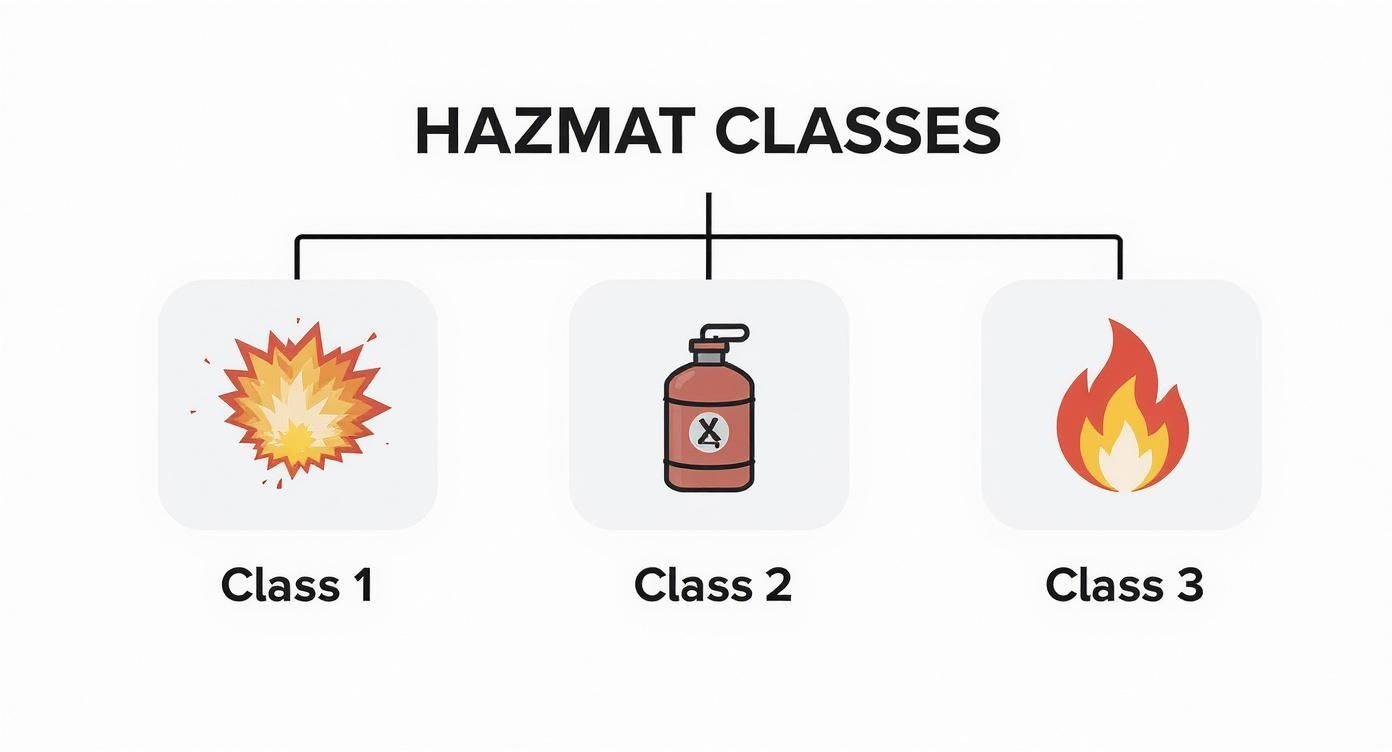 Infographic about cdl hazmat study guide