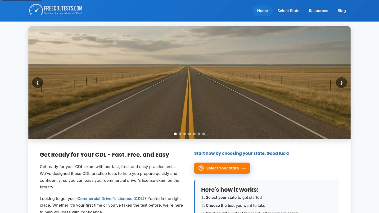 FreeCDLTests.com