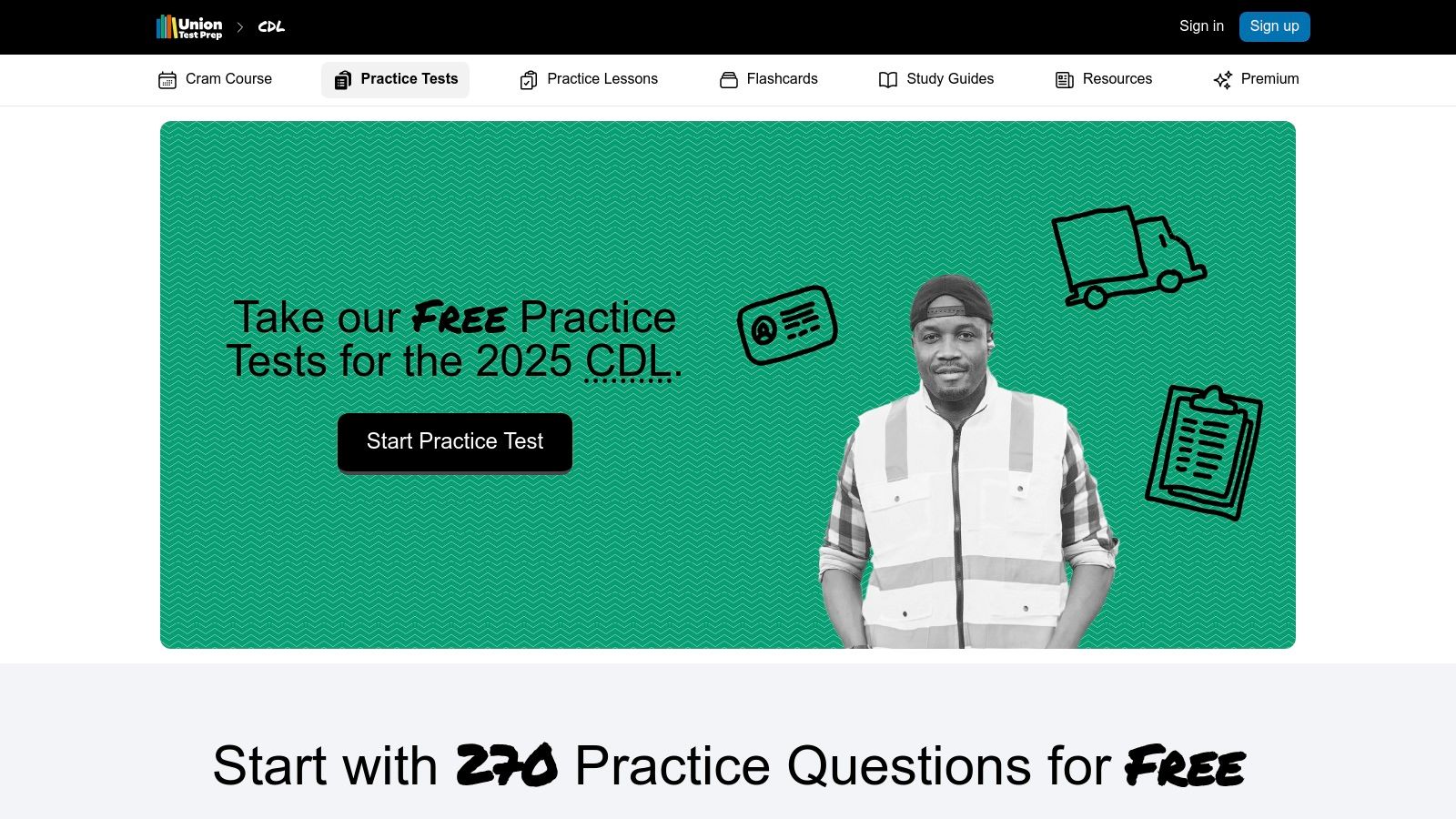 Union Test Prep (CDL)