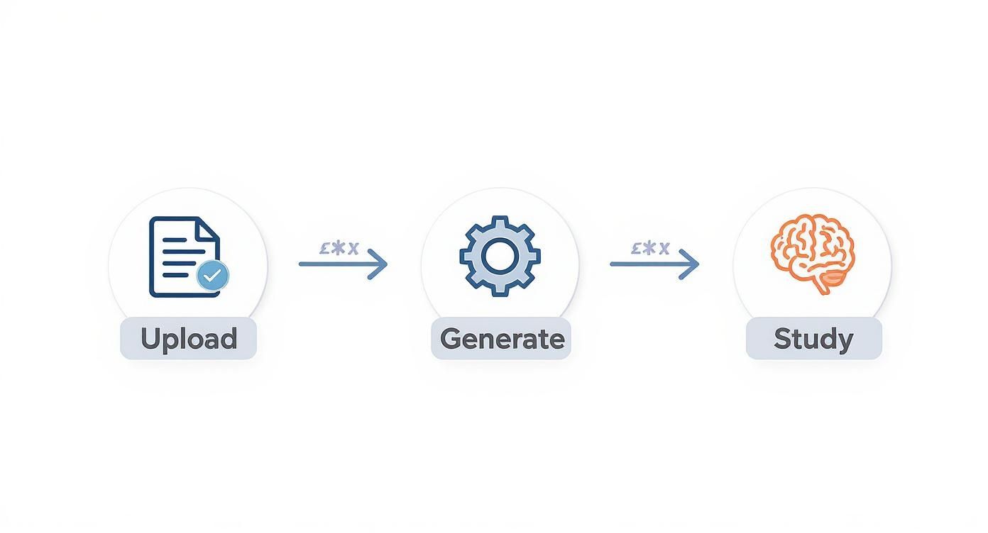 Infographic about practice test generator