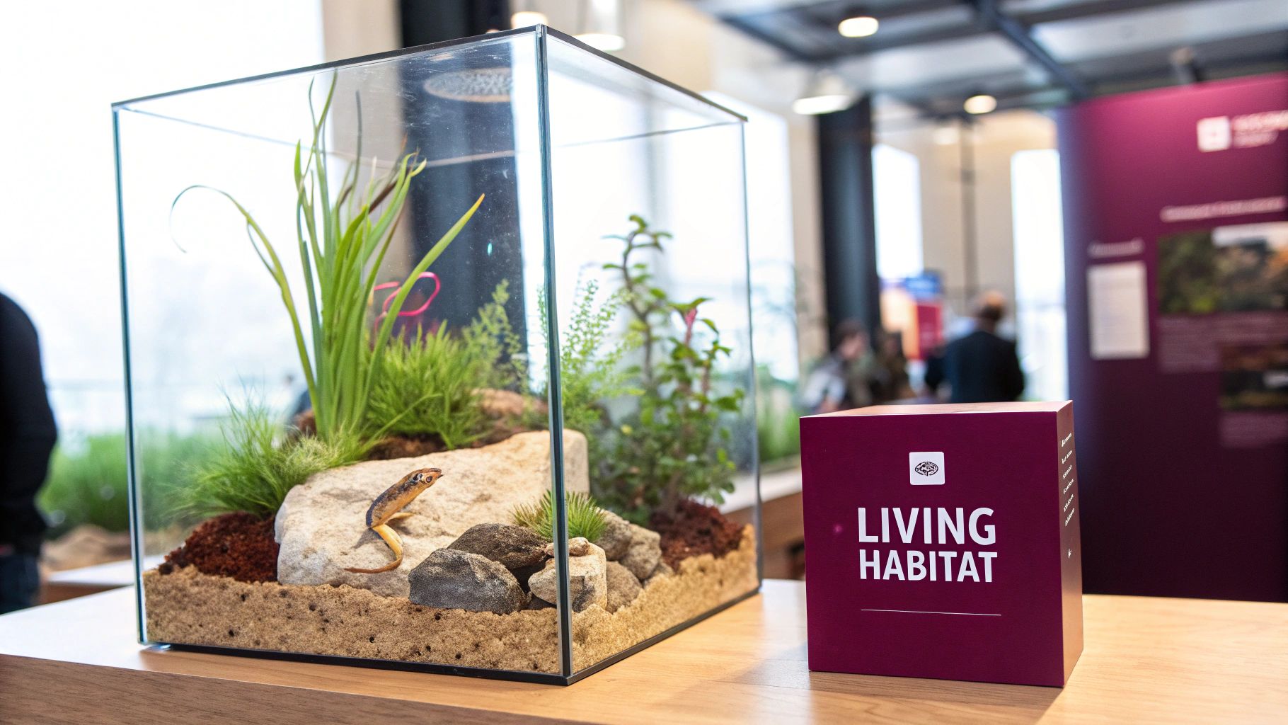 Interactive Living Habitat Displays