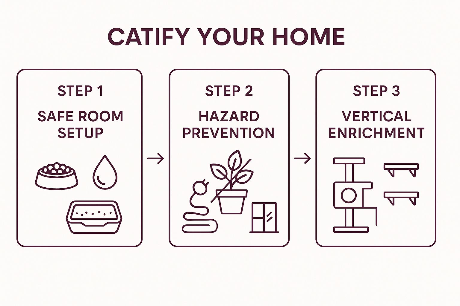 Infographic about first time cat owner