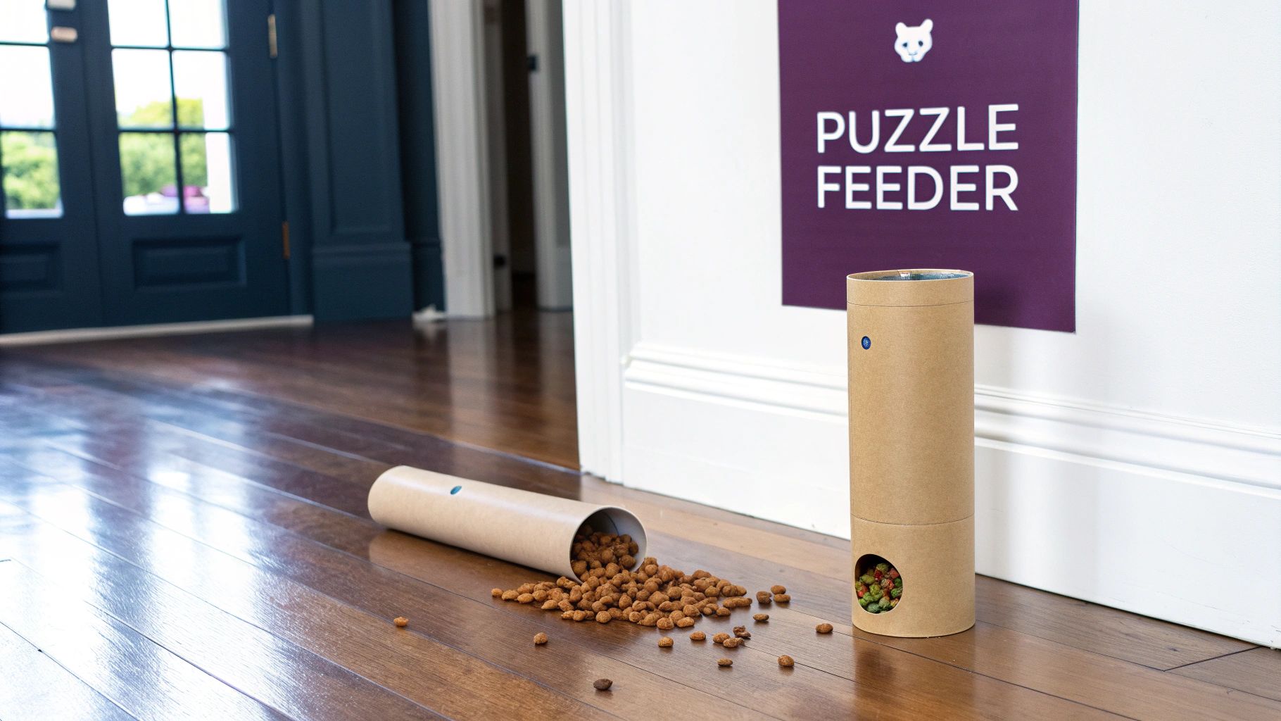 DIY Puzzle Feeders and Food Dispensers