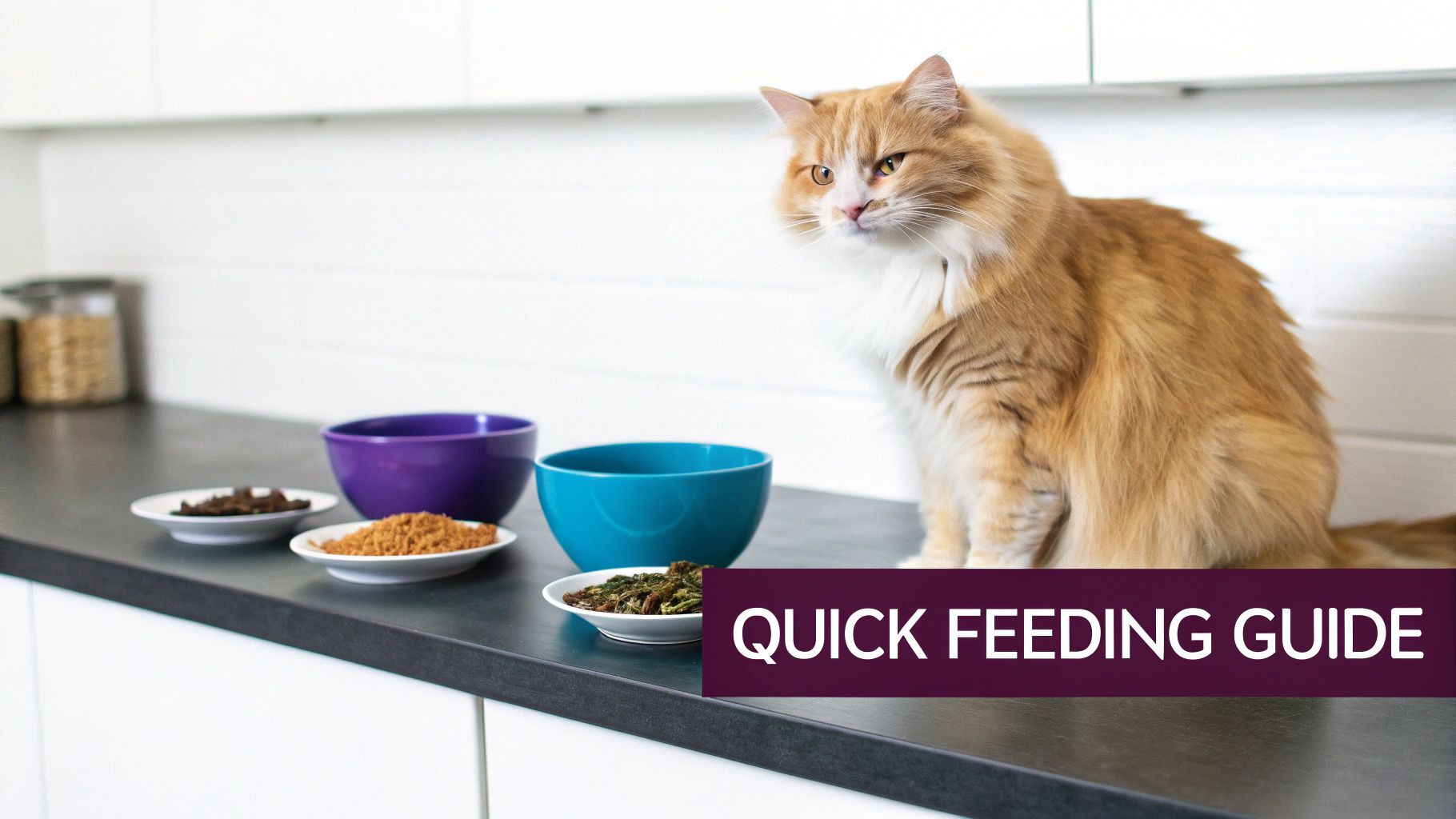 Floofie is ready to snack