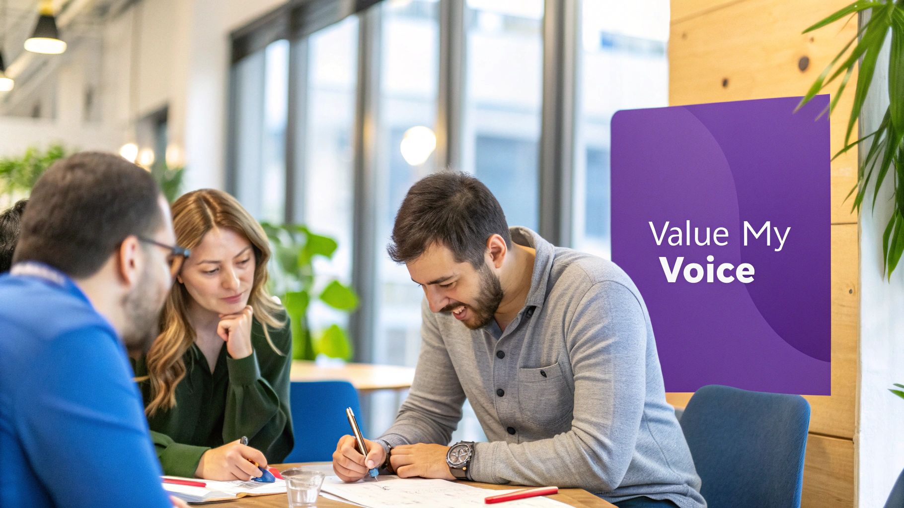 Do you feel your opinions and ideas are valued by your manager and team?