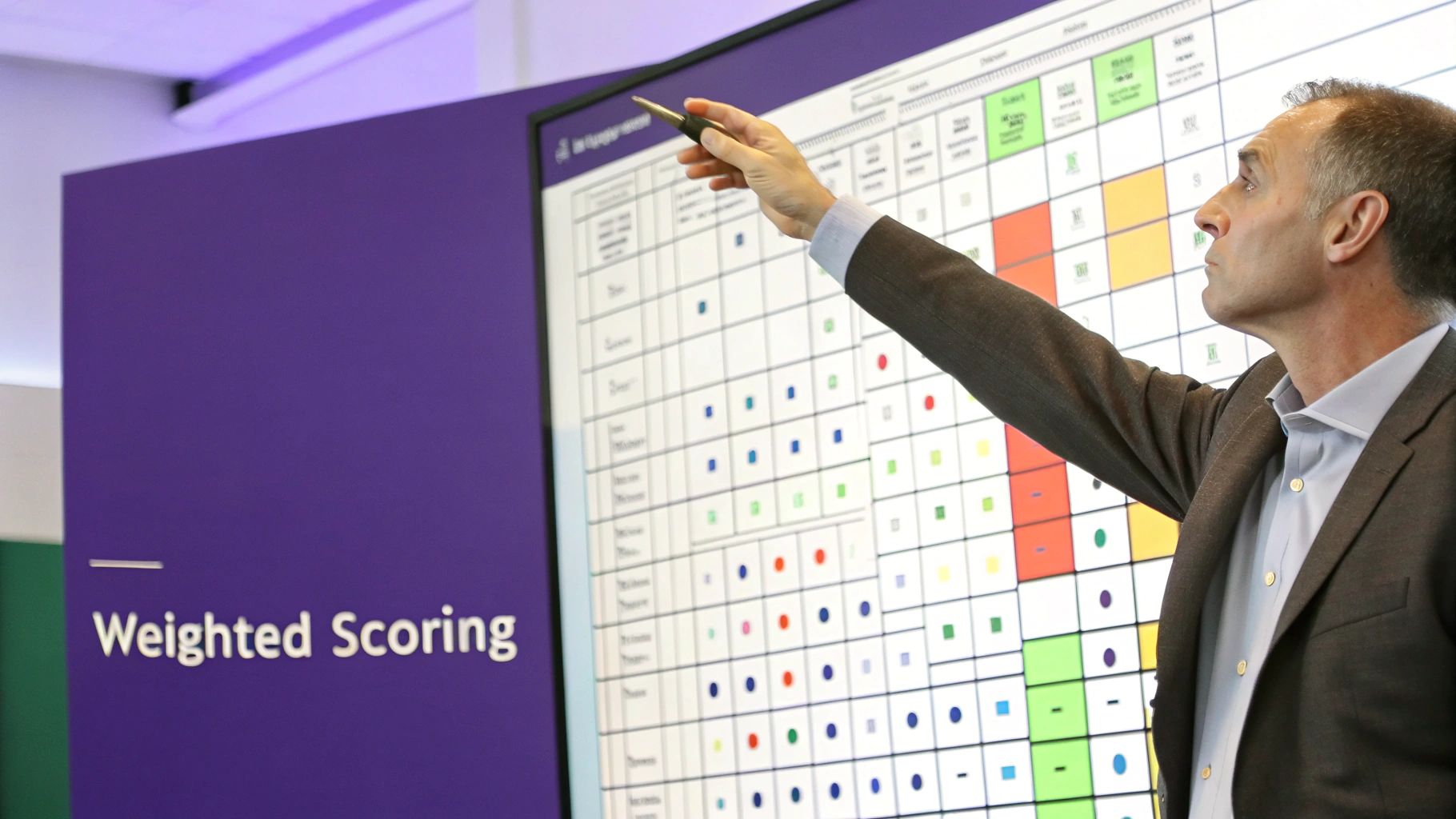 Decision Matrix (Weighted Scoring)