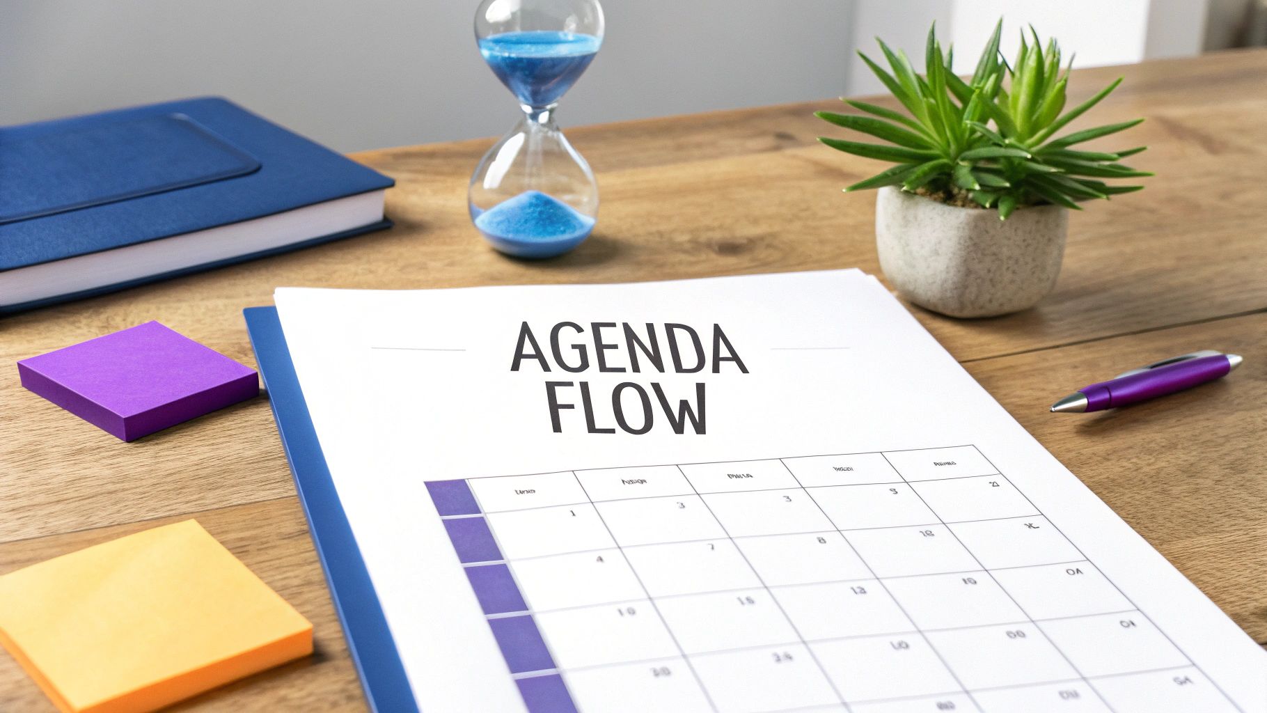 A group of professionals collaborating on a workshop agenda on a whiteboard with sticky notes.