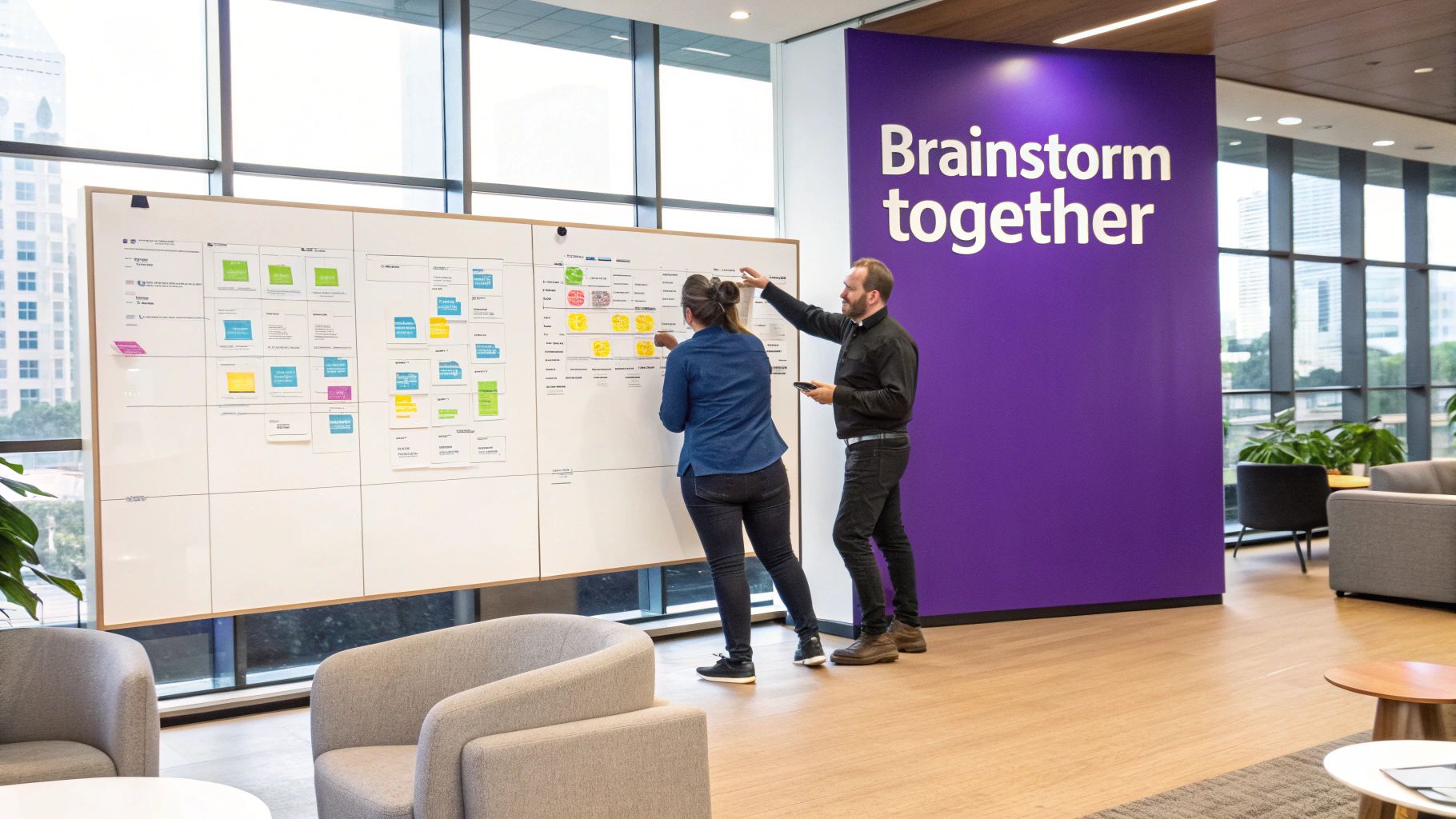 Collaborative Digital Whiteboards and Mind Mapping