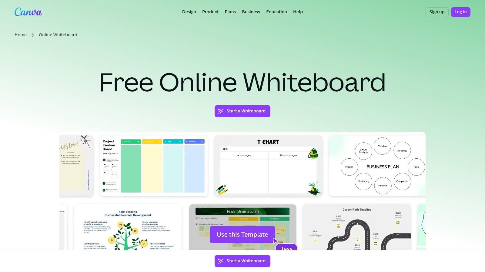 Canva Whiteboards