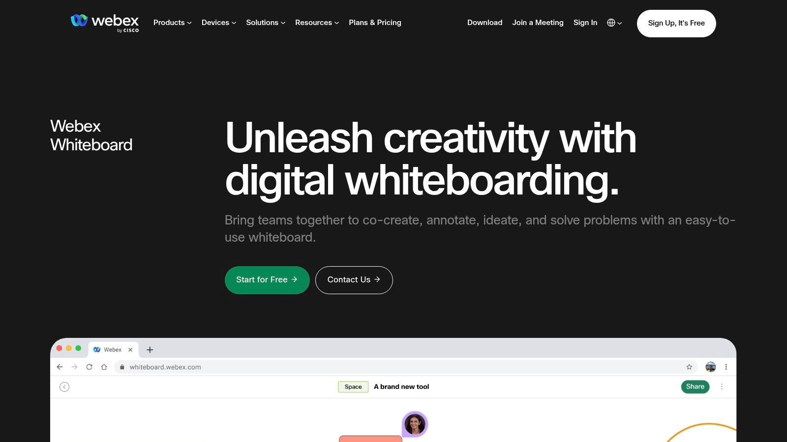 Webex Whiteboard (and Webex Boards)