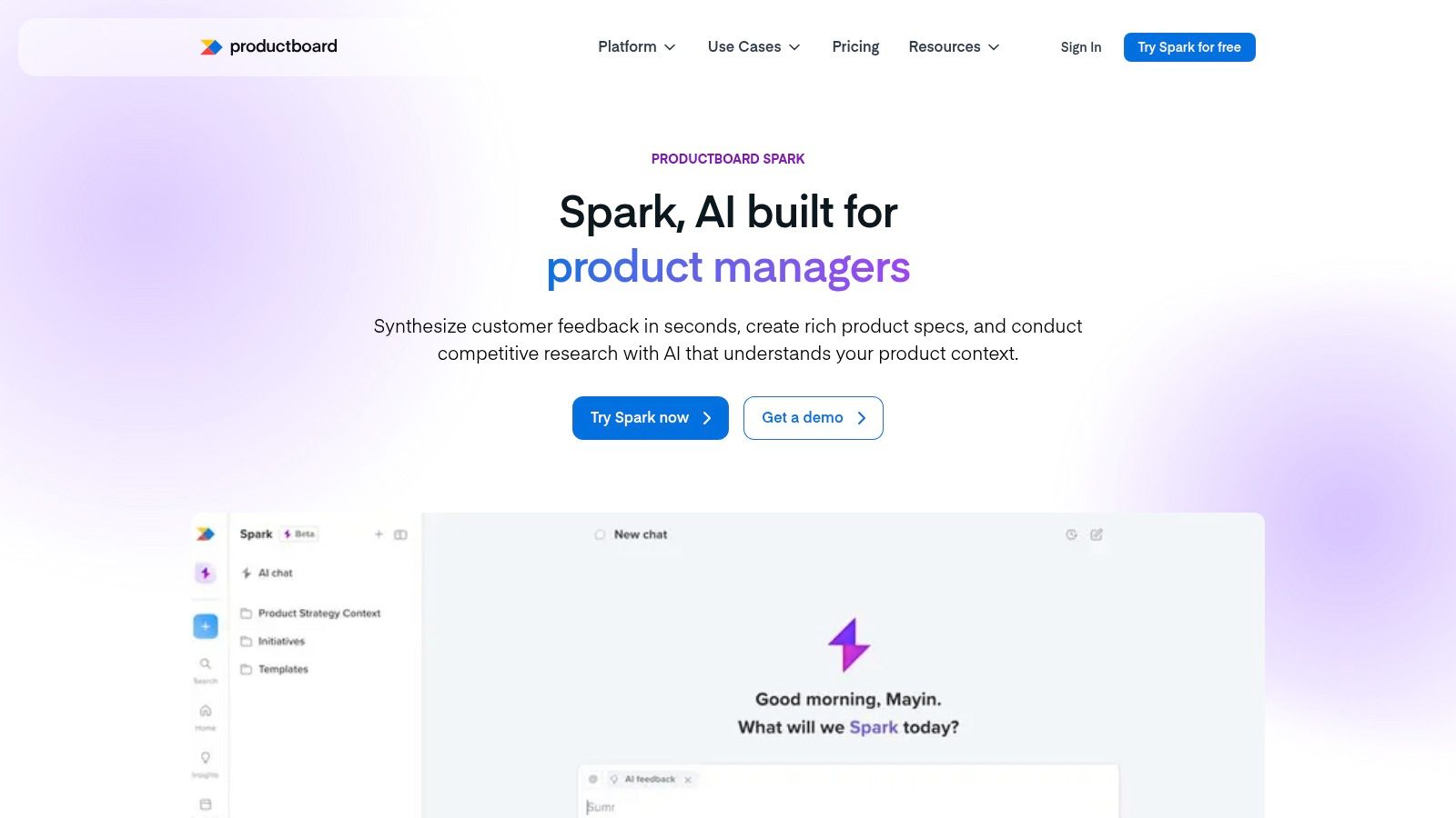 Productboard – Spark