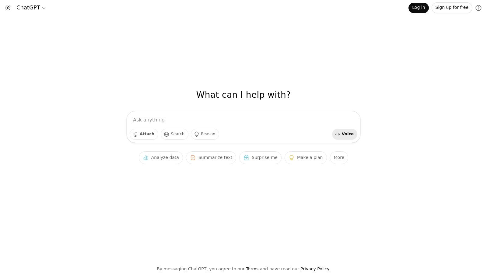 ChatGPT by OpenAI