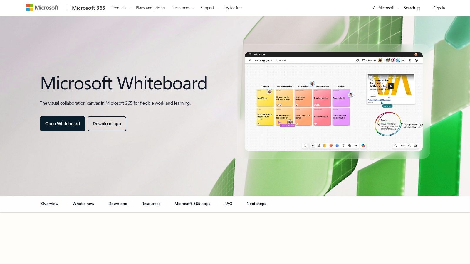 Microsoft Whiteboard