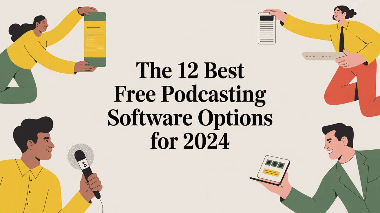 The 12 Best Free Podcasting Software Options for 2024
