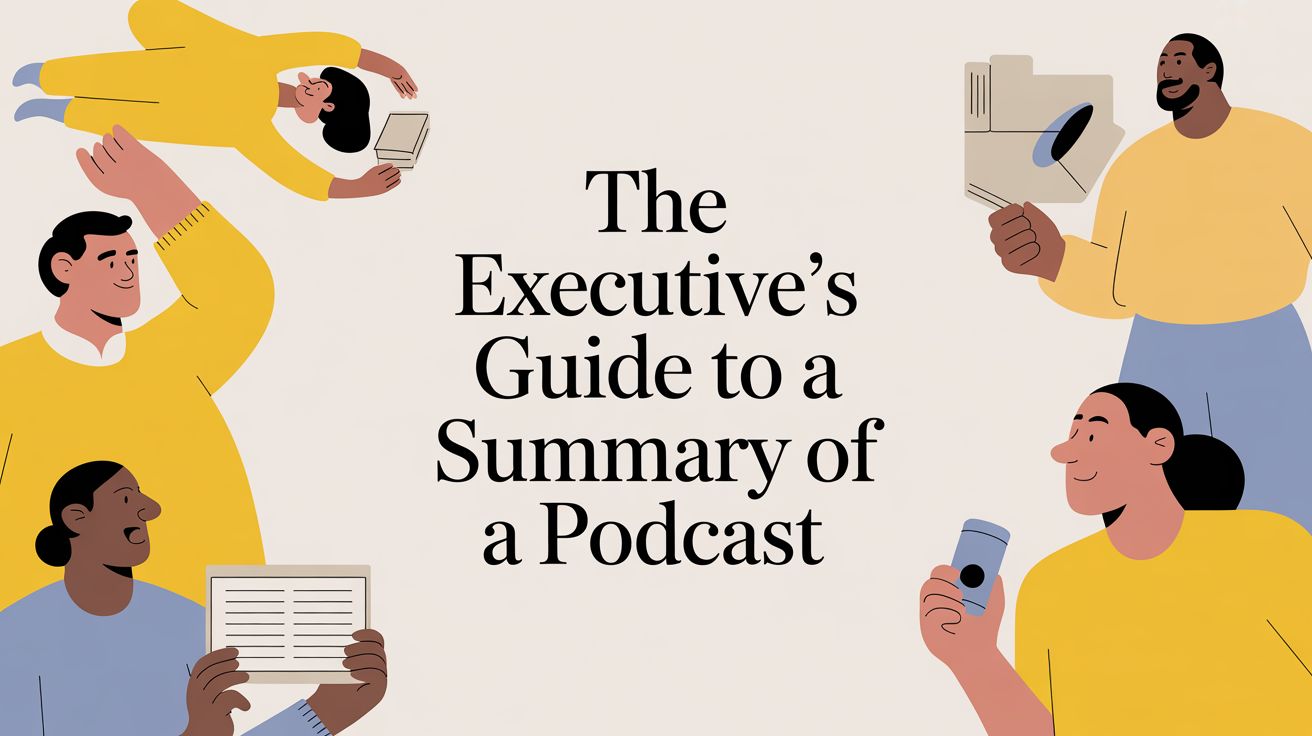 The Executive's Guide to a Summary of a Podcast