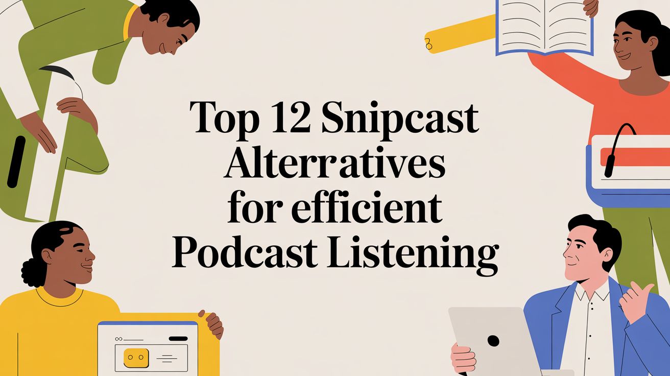 Top 12 Snipcast Alternatives for Efficient Podcast Listening