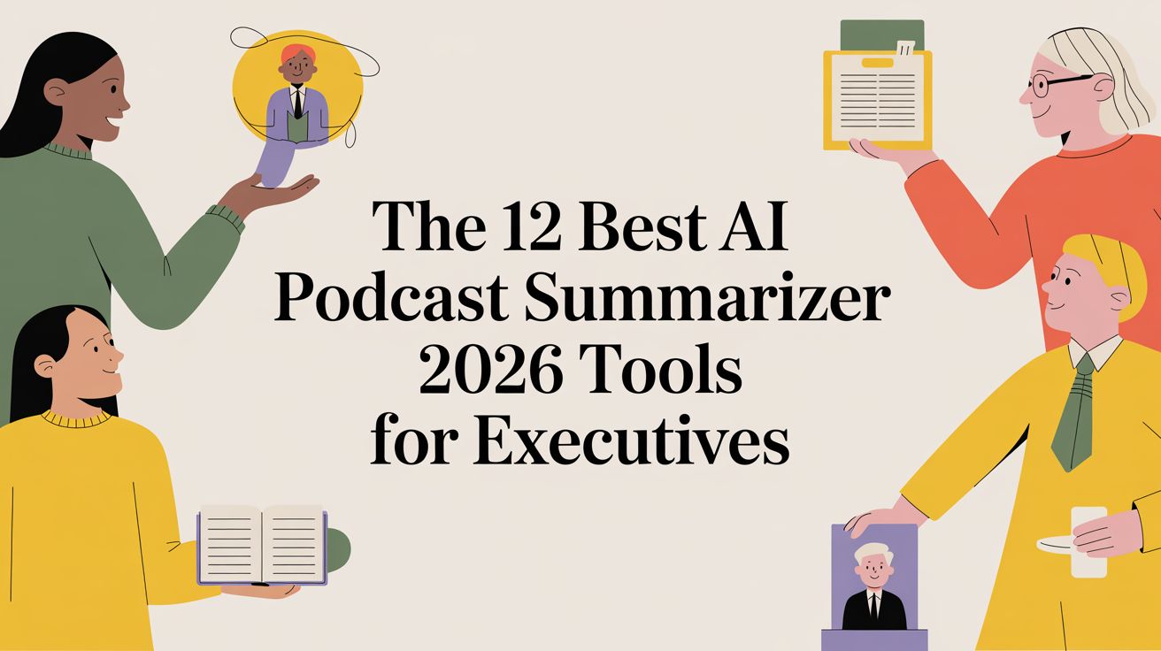 The 12 Best AI Podcast Summarizer 2026 Tools for Executives