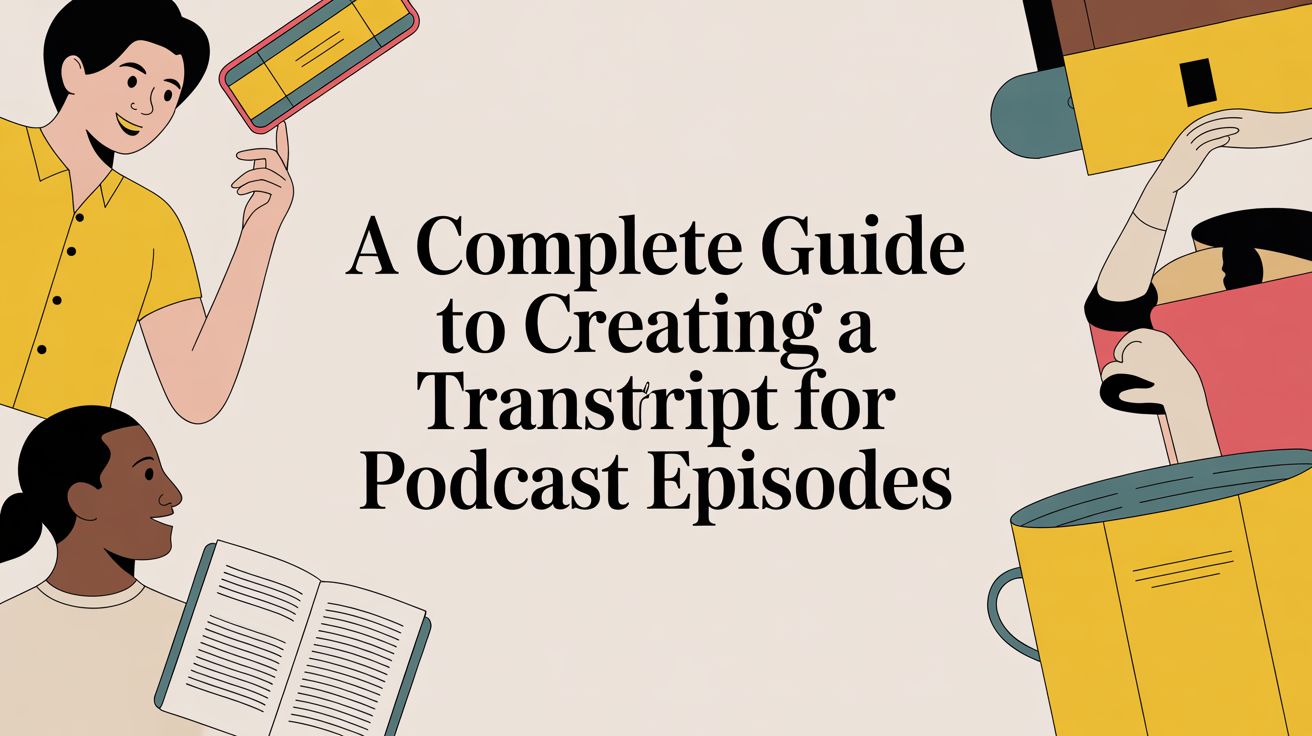A Complete Guide to Creating a Transcript for Podcast Episodes