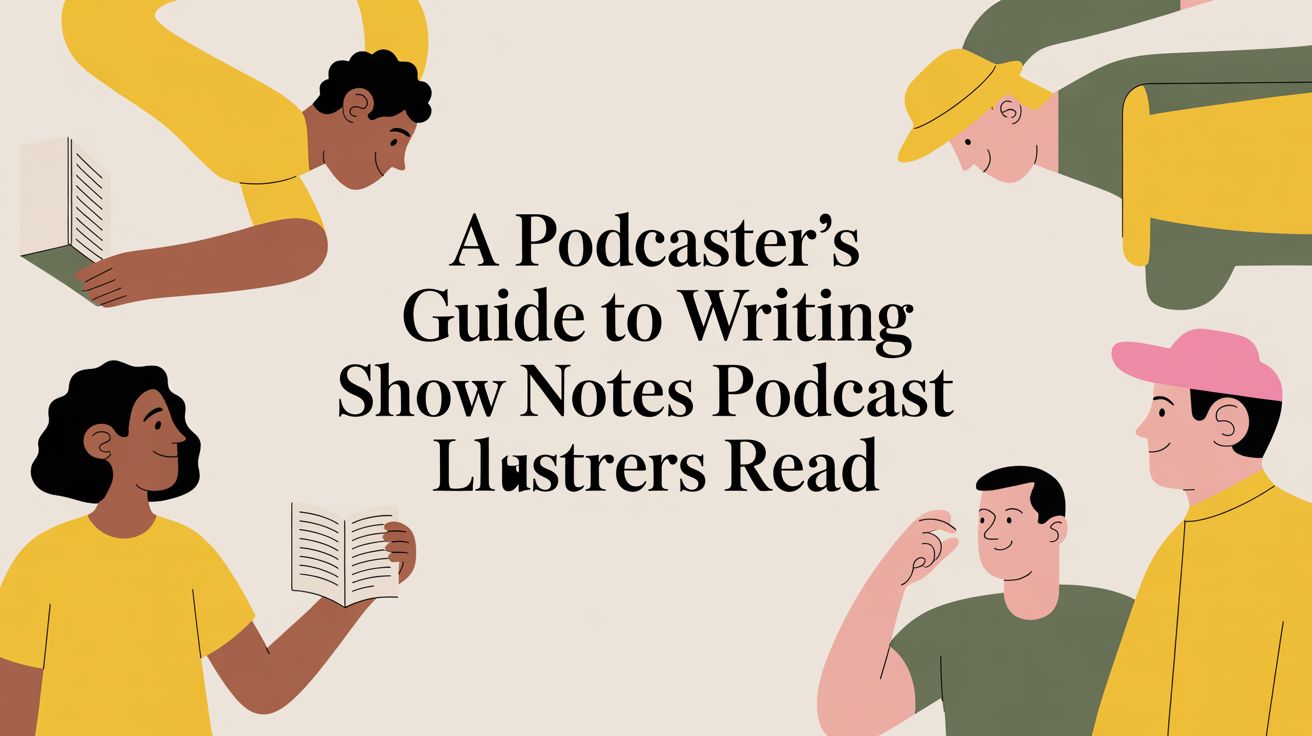 A Podcaster's Guide to Writing Show Notes That Grow Your Audience