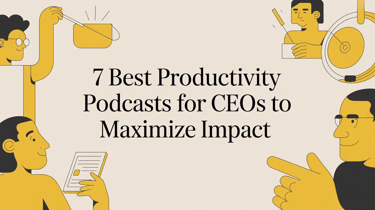 7 Best Productivity Podcasts for CEOs to Maximize Impact