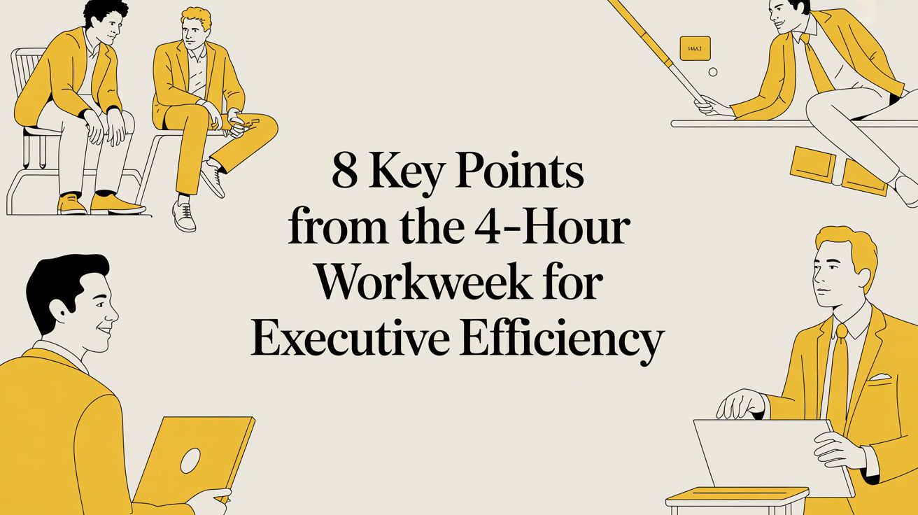 8 Key Points from The 4-Hour Workweek for Executive Efficiency
