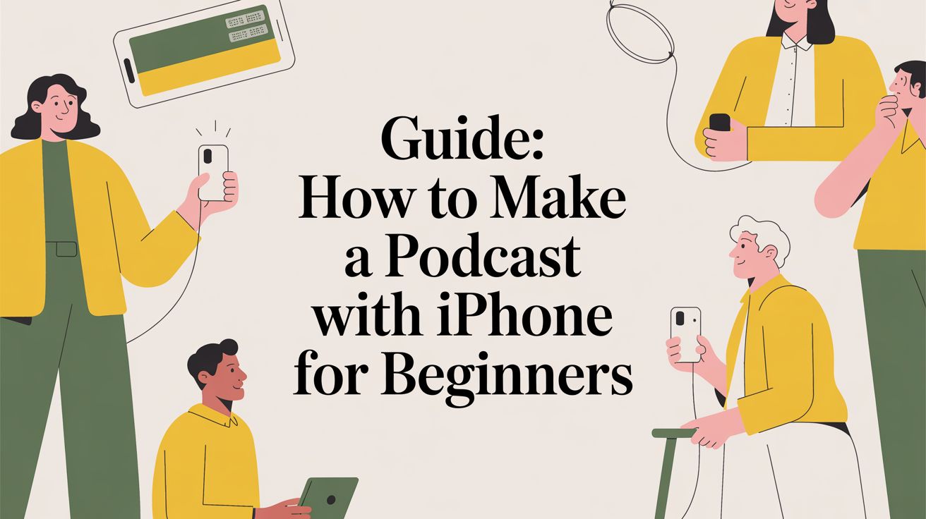 How to Make a Podcast with an iPhone: A Beginner's Guide