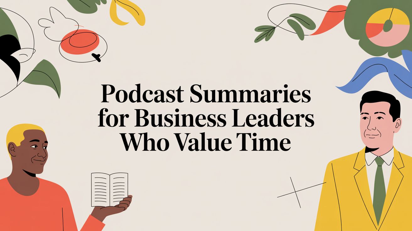 Podcast Summaries for Business Leaders Who Value Time