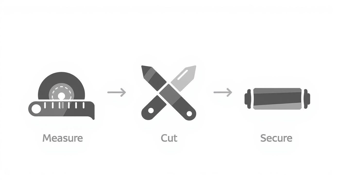 Infographic about rescreening screen door