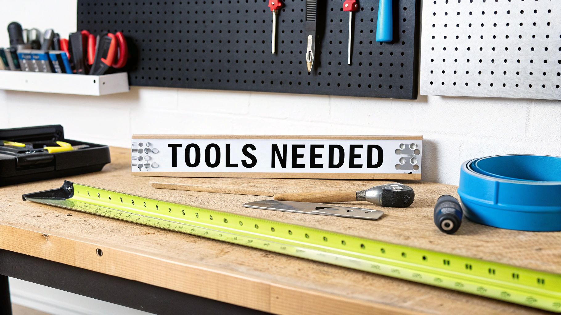 A person holding a measuring tape up to a window screen to measure its size.