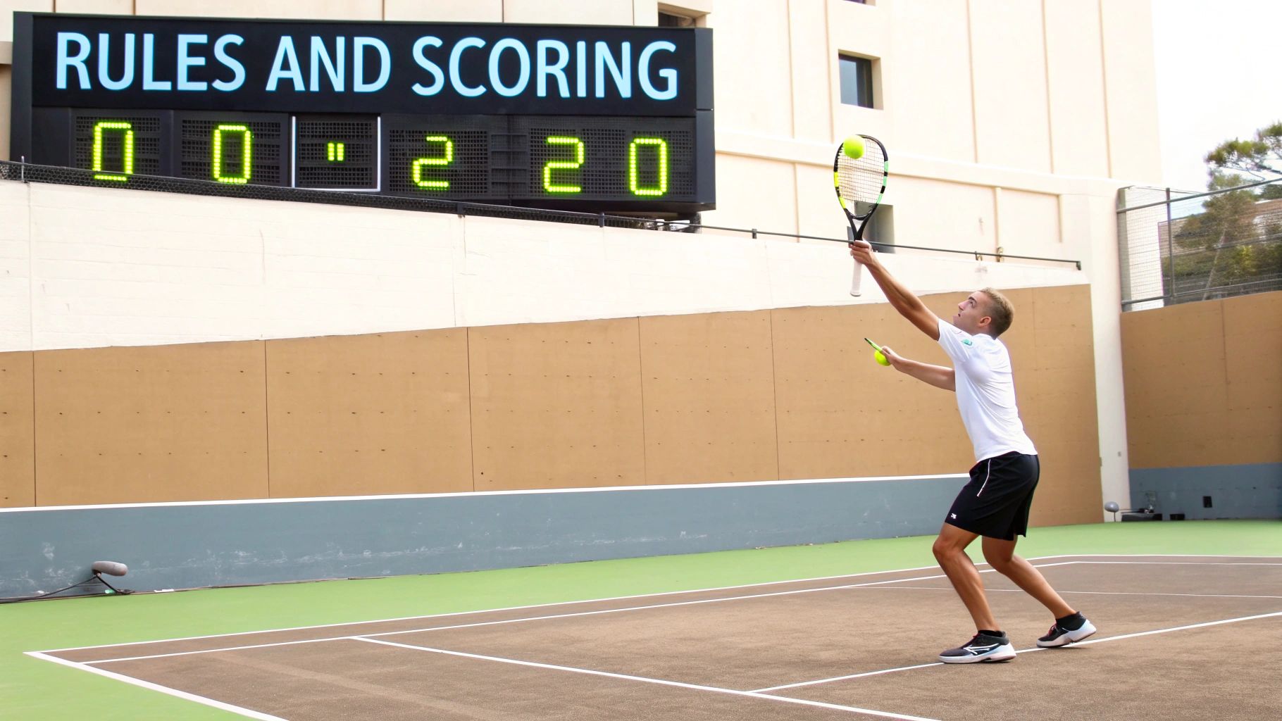 A group of people playing paddle ball, showcasing the game's dynamic nature and court layout.